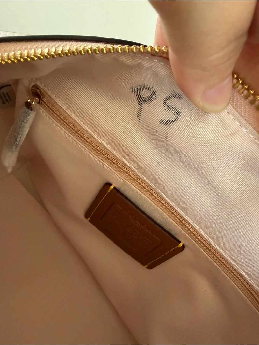 Coach structured satchel